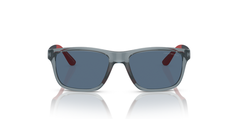 Emporio Armani Kids 0EK4002 in Shiny Transparent Blue - Alternate View