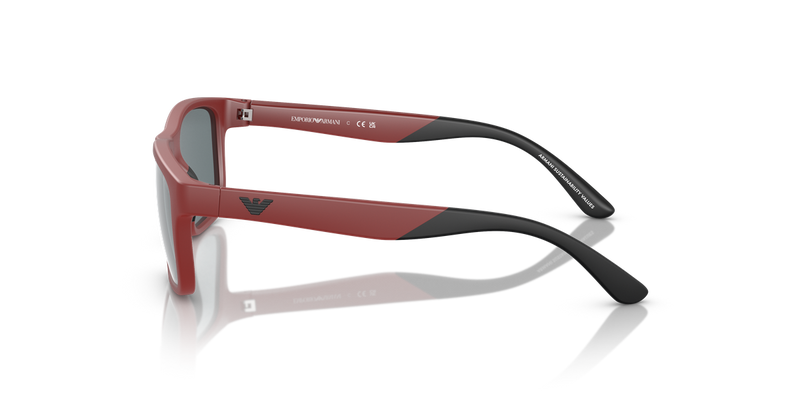 Emporio Armani Kids 0EK4002 in Matte Red - Alternate View