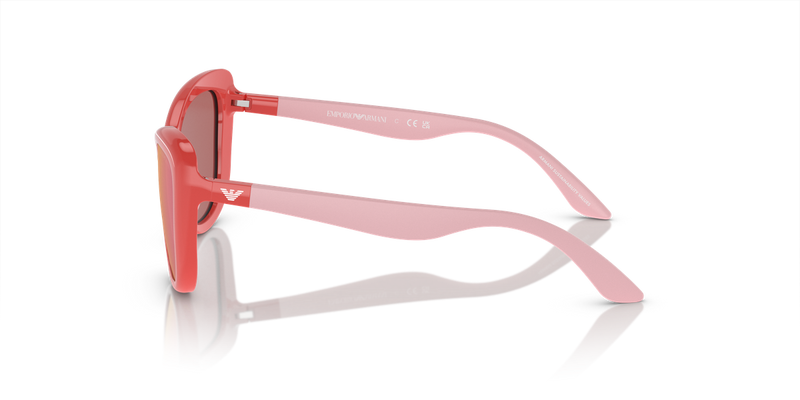 Emporio Armani Kids 0EK4004 in Shiny Coral - Alternate View