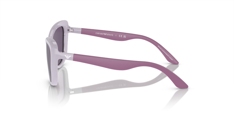 Emporio Armani Kids 0EK4004 in Shiny Lilac - Alternate View