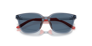 Transparent Blue / Dark Blue (627880)