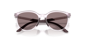 Shiny Transparent Pink / Dark Purple (61397N)