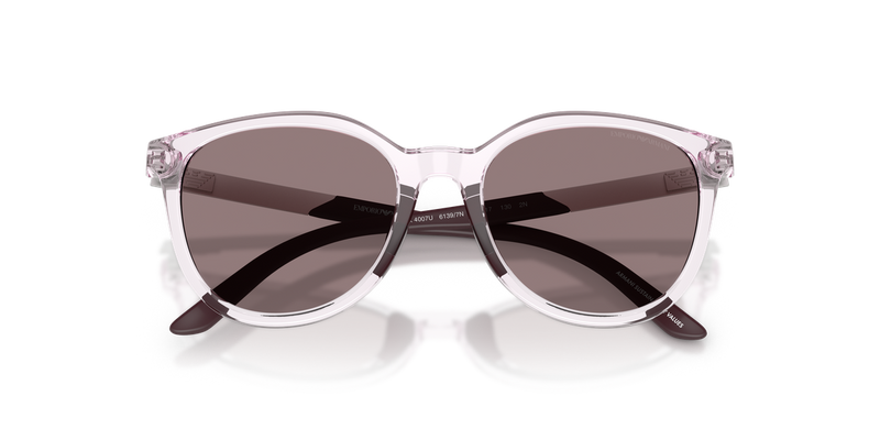Emporio Armani Kids 0EK4007U in Shiny Transparent Pink - Alternate View