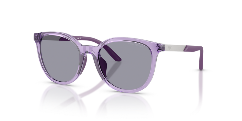 Emporio Armani Kids 0EK4007U in Shiny Transparent Violet - Alternate View