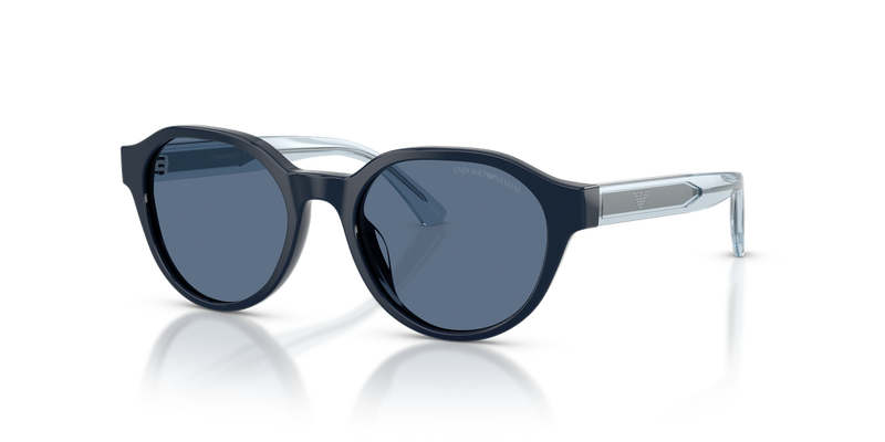 Emporio Armani Kids 0EK4008U in Shiny Blue - Front View