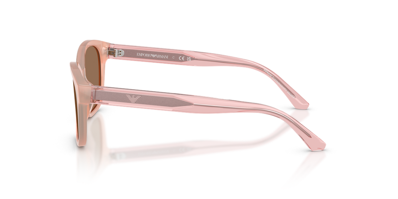 Emporio Armani Kids 0EK4009U in Shiny Opal Pink - Back View
