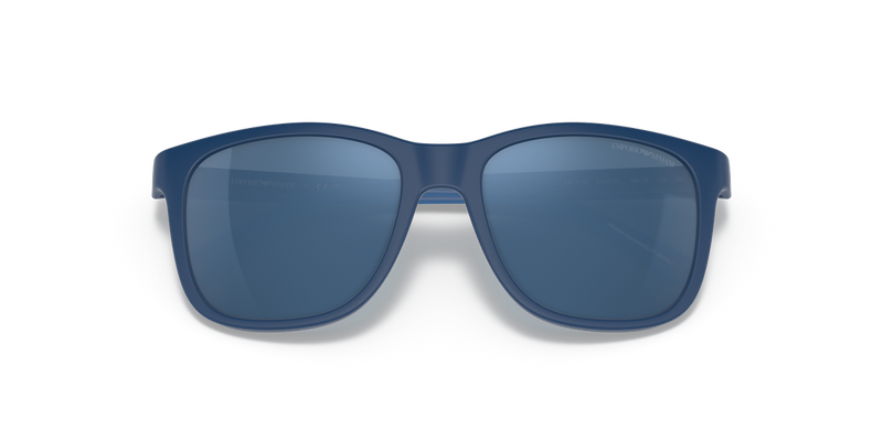 Emporio Armani Kids 0EK4184 in Matte Blue - Side View