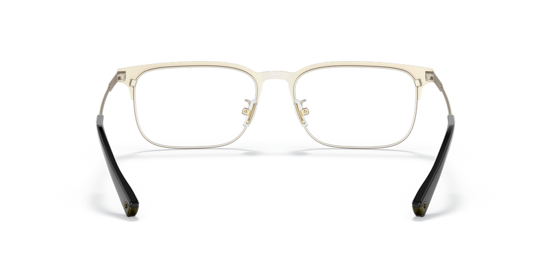 Coach C2100 in Matte Light Gold/Matte Black / Demo Lens (9369) - Temple Detail