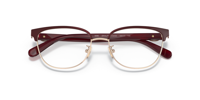 Coach HC5130 in Burgundy/Shiny Rose Gold / Demo Lens (9385) - Side View
