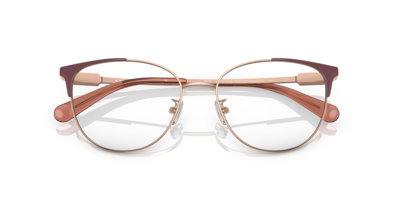 Coach HC5148 in Shiny Rose Gold Light Eggplant / Demo Lens (9419) - Alternate View