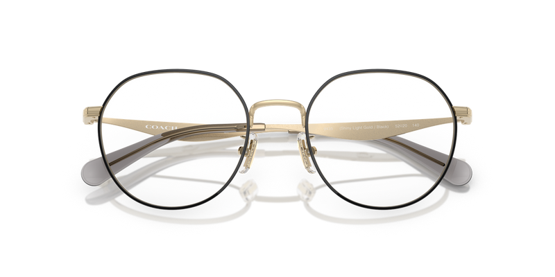 Coach CY044 in Shiny Light Gold / Black / Demo Lens (9435) - Alternate View