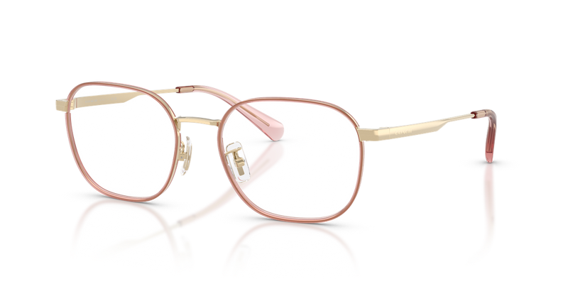 Coach HC5211 in Shiny Light Gold/ Pink - Front View