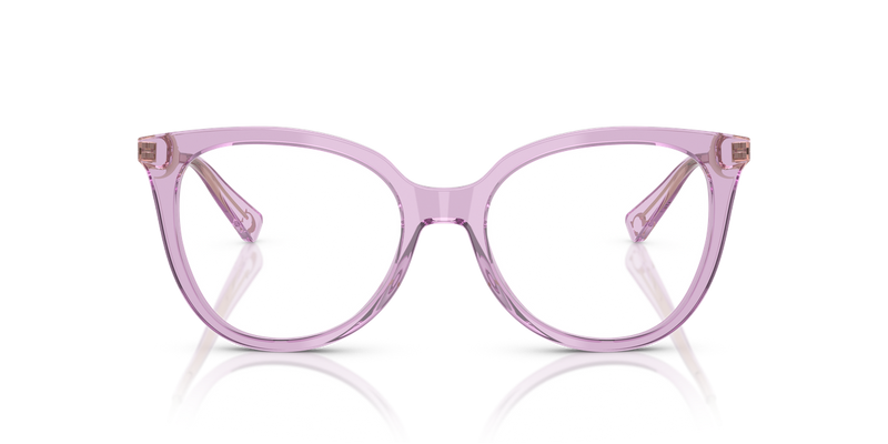 Coach HC6125 in Transparent Amethyst / Demo Lens (5400) - Alternate View