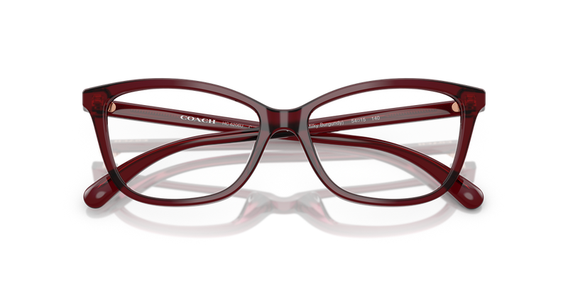 Coach HC6206U in Milky Burgundy / Demo Lens (5393) - Side View