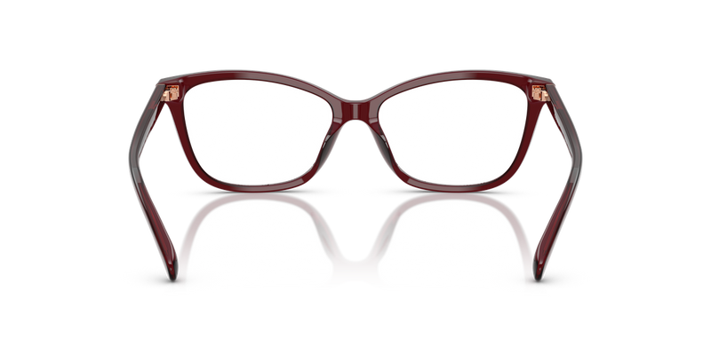 Coach HC6206U in Milky Burgundy / Demo Lens (5393) - Temple Detail