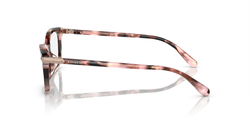 Coach HC6219U in Rose Pearl Tortoise / Demo Lens (5528) - Alternate View