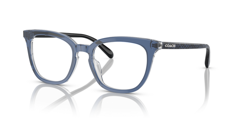 Coach HC6222U in Transparent Blue / Demo Lens (5787) - Alternate View