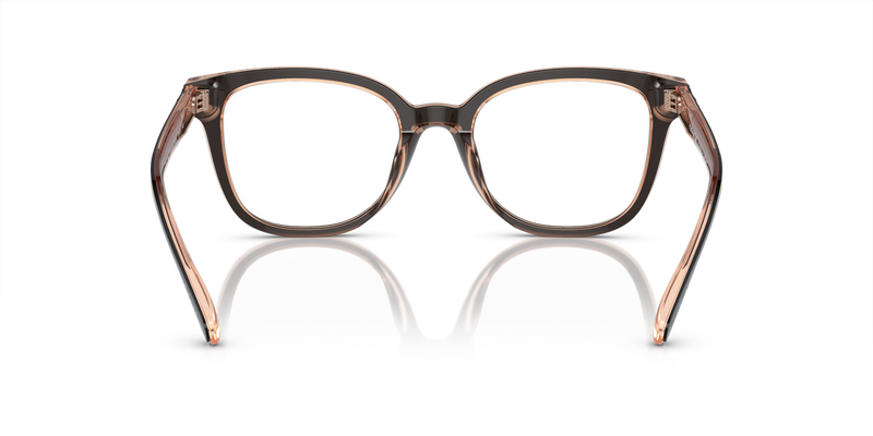 Coach HC6225U in Black/Transparent Blush / Demo Lens (5781) - Temple Detail
