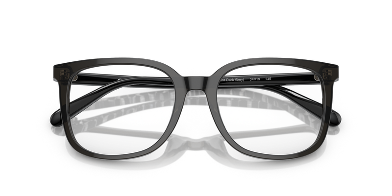 Coach HC6227U in Transparent Dark Grey / Demo Lens (5793) - Side View