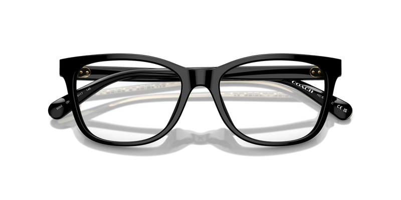 Coach HC6235U in Black / Demo Lens (5002) - Side View