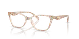 Transparent Floral Field / Demo Lens (5894)