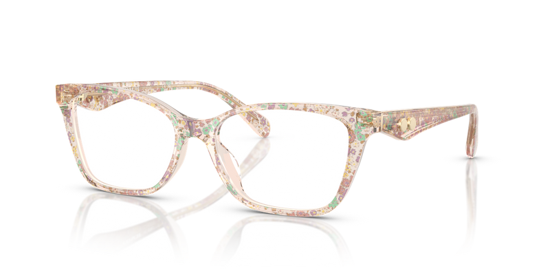 Coach HC6248U in Transparent Floral Field / Demo Lens (5894) - Alternate View