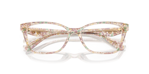 Transparent Floral Field / Demo Lens (5894)