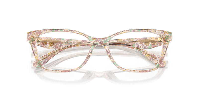 Coach HC6248U in Transparent Floral Field / Demo Lens (5894) - Alternate View