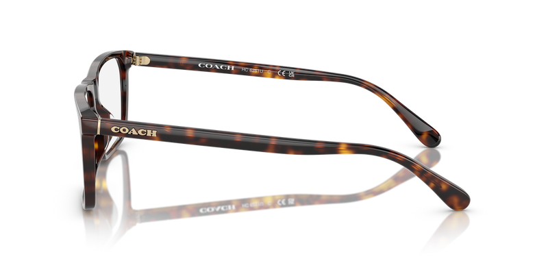Coach HC6251U in Dark Tortoise / Demo Lens (5120) - Back View