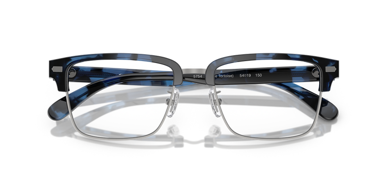 Coach HC6253 in Blue Tortoise / Demo Lens (5754) - Side View