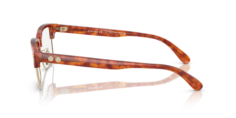 Coach HC6253 in Caramel Tortoise / Demo Lens (5774) - Alternate View