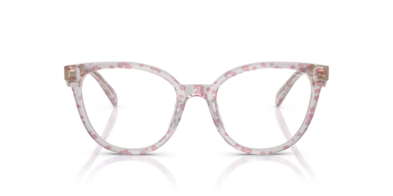 Coach HC6259U in Transparent Pink Floral Print - Alternate View