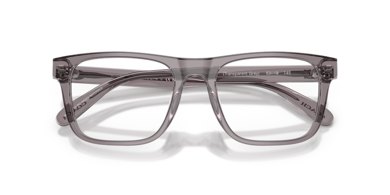 Coach HC6277U in Transparent Grey / Demo Lens (5537) - Alternate View
