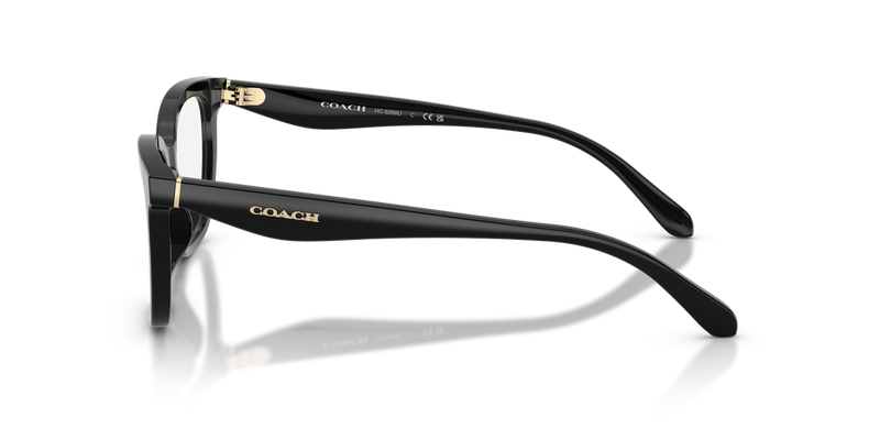 Coach HC6288U in Black / Demo Lens (5002) - Back View