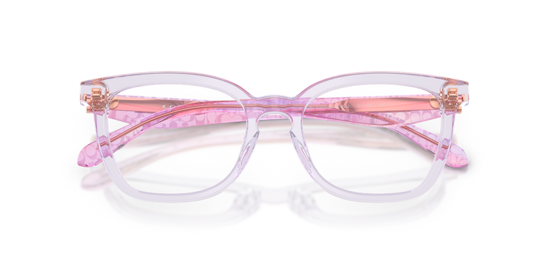 Coach HC6288U in Transparent Iris / Demo Lens (5936) - Alternate View