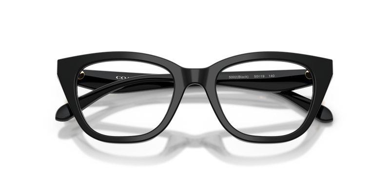 Coach HC6289U in Black / Demo Lens (5002) - Side View