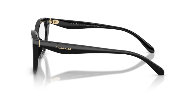 Coach HC6289U in Black / Demo Lens (5002) - Back View