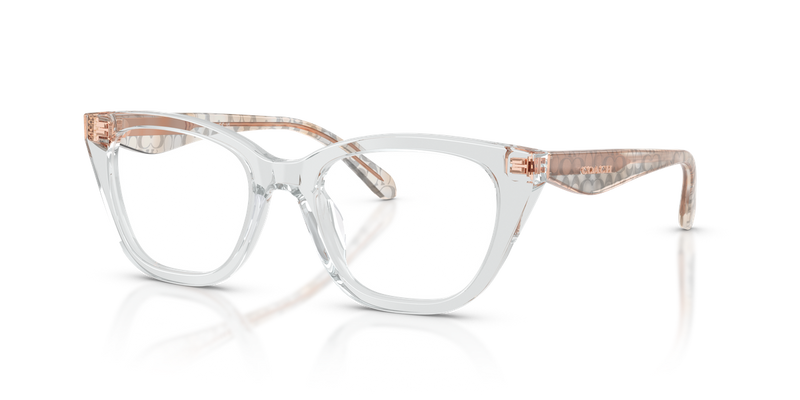 Coach HC6289U in Transparent Grey / Demo Lens (5935) - Alternate View
