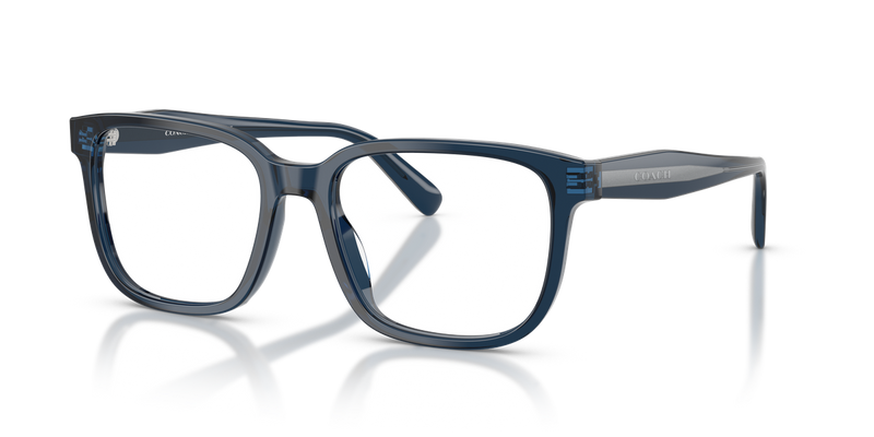 Coach HC6291U in Transparent Dark Blue / Demo Lens (5757) - Alternate View