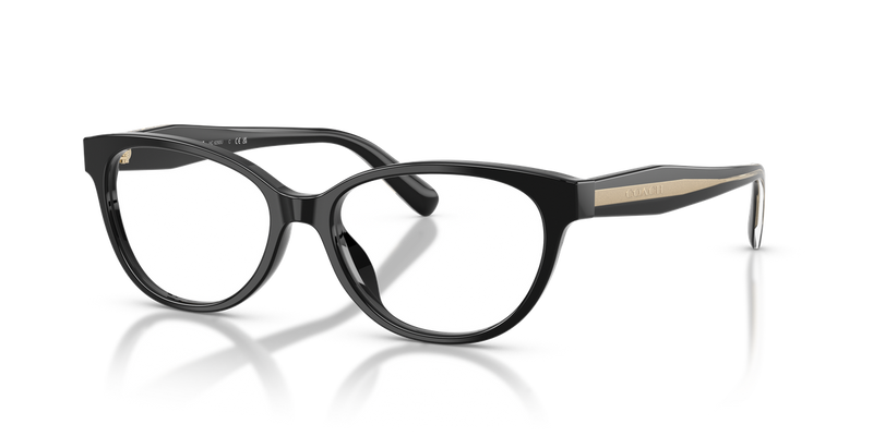 Coach HC6293U in Black / Demo Lens (5002) - Front View