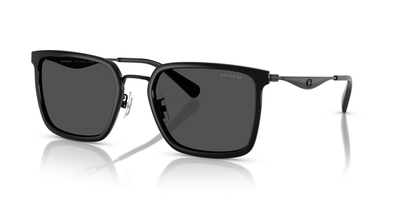 Coach CW226 in Black / Grey Solid (934487) - Front View