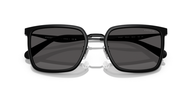 Coach CW226 in Black / Grey Solid (934487) - Side View