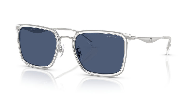 Coach CW226 in Silver/Transparent Clear / Blue Solid (945580) - Alternate View