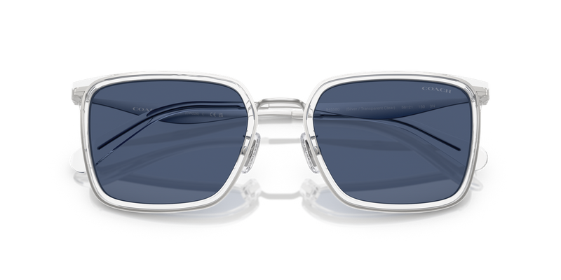 Coach CW226 in Silver/Transparent Clear / Blue Solid (945580) - Alternate View