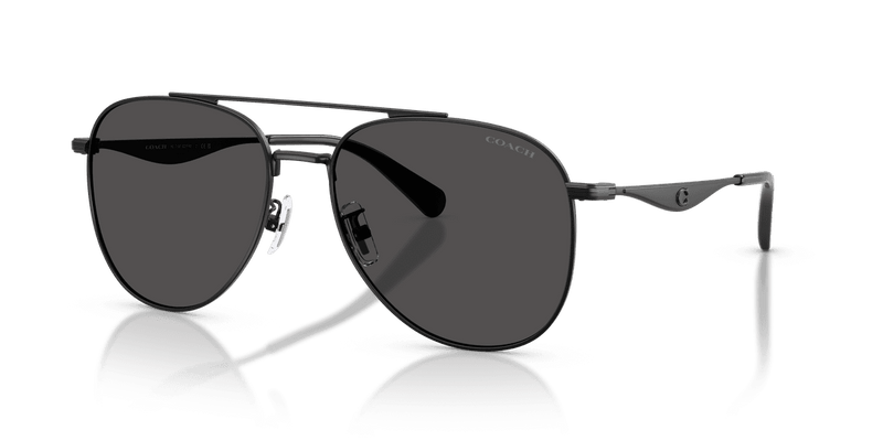 Coach CDP40 in Satin Black / Grey Solid (943887) - Alternate View