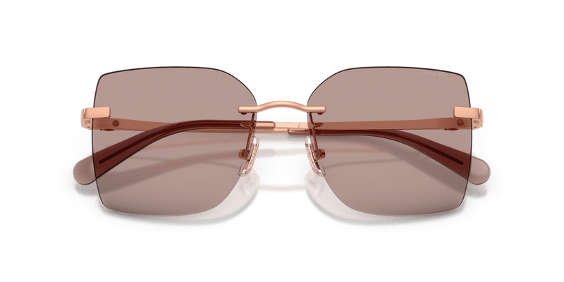 Coach CDP45 in Shiny Rose Gold / Purple Solid (94077N) - Alternate View