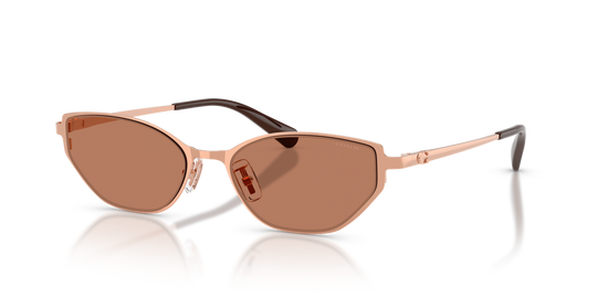 Coach CFU22 - Shiny Rose Gold / Light Brown Solid (9407/3)