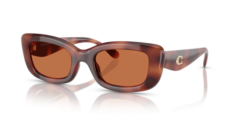 Coach CR610 in Caramel Tortoise / Brown Solid (577473) - Alternate View