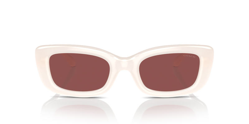 Coach CR610 in Milky Cloud / Wine (580575) - Alternate View