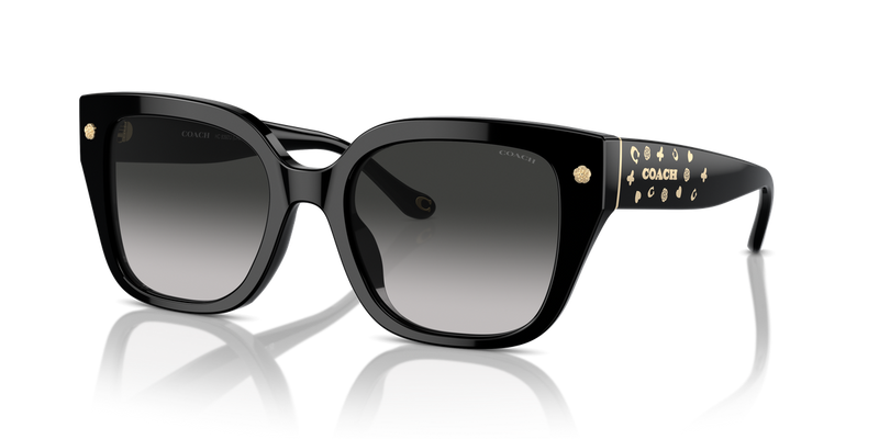 Coach CR611 in Black / Grey Gradient (50023C) - Front View